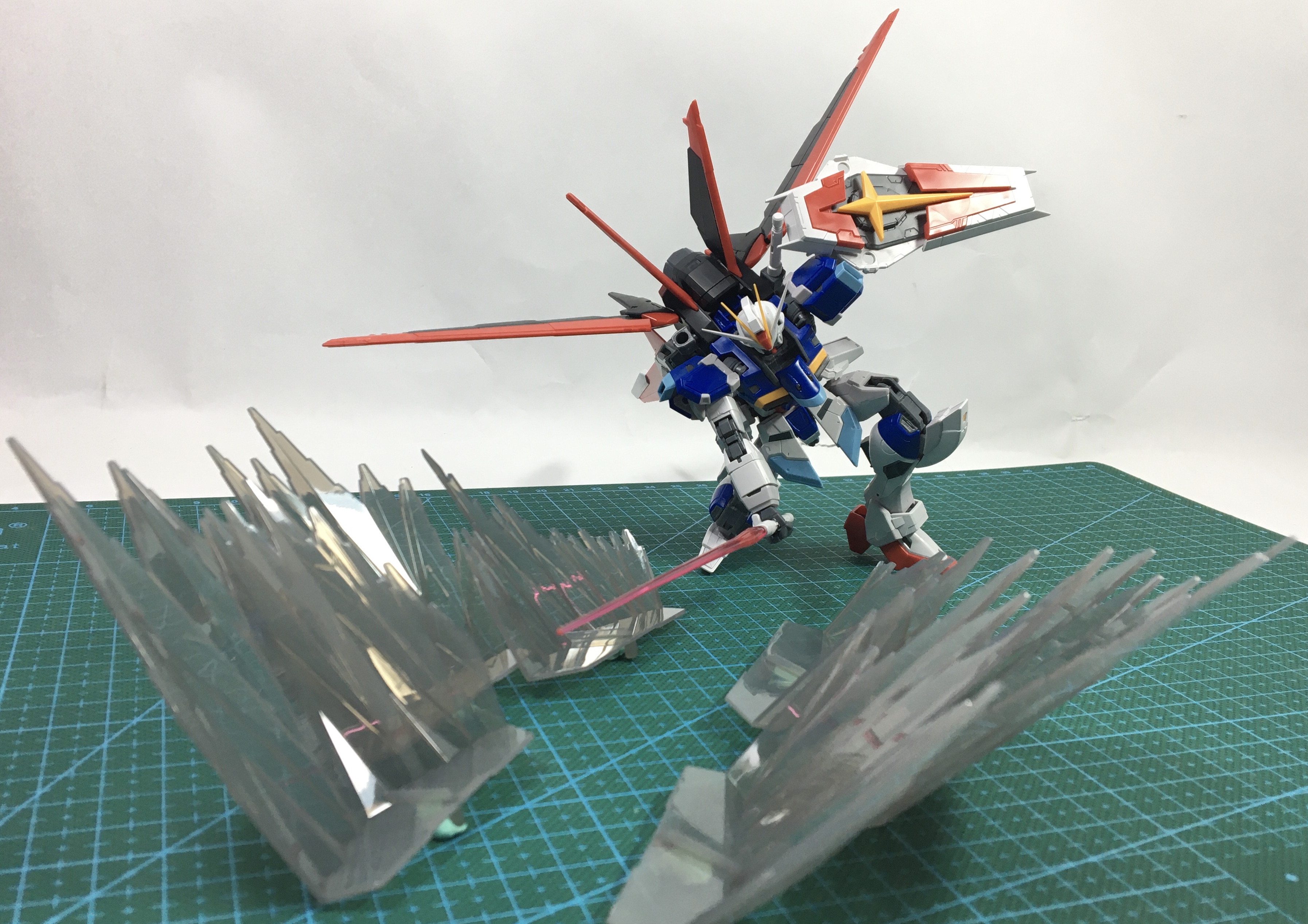 万代rg报丧女妖模型测评,万代rg空装脉冲高达测评