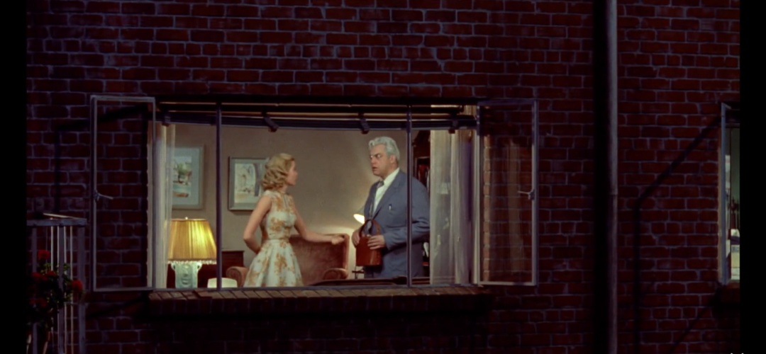 希区柯克经典电影后窗,希区柯克后窗艺术