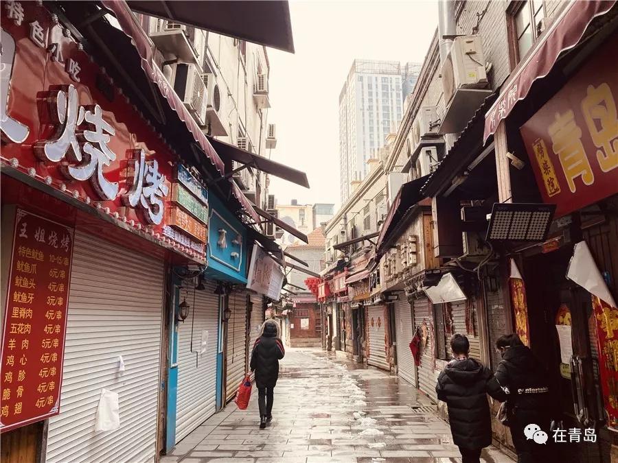 中山路步行街青岛改造完成,栈桥中山路视频