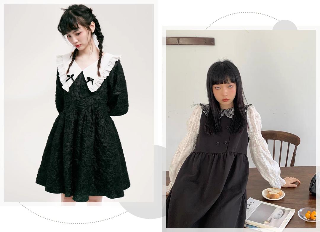 秋天连衣裙推荐,秋天必备的连衣裙简约搭配