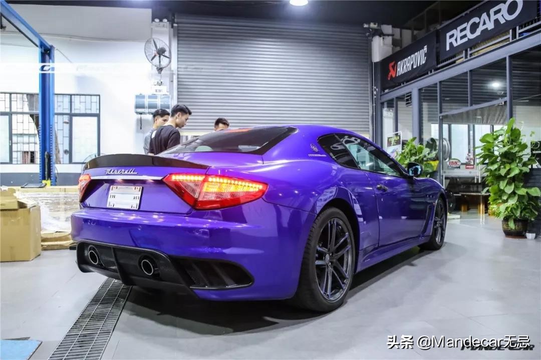 七夕刚过，蓝色妖姬来了｜|玛莎拉蒂GTMC到店更换BMC高流量气格