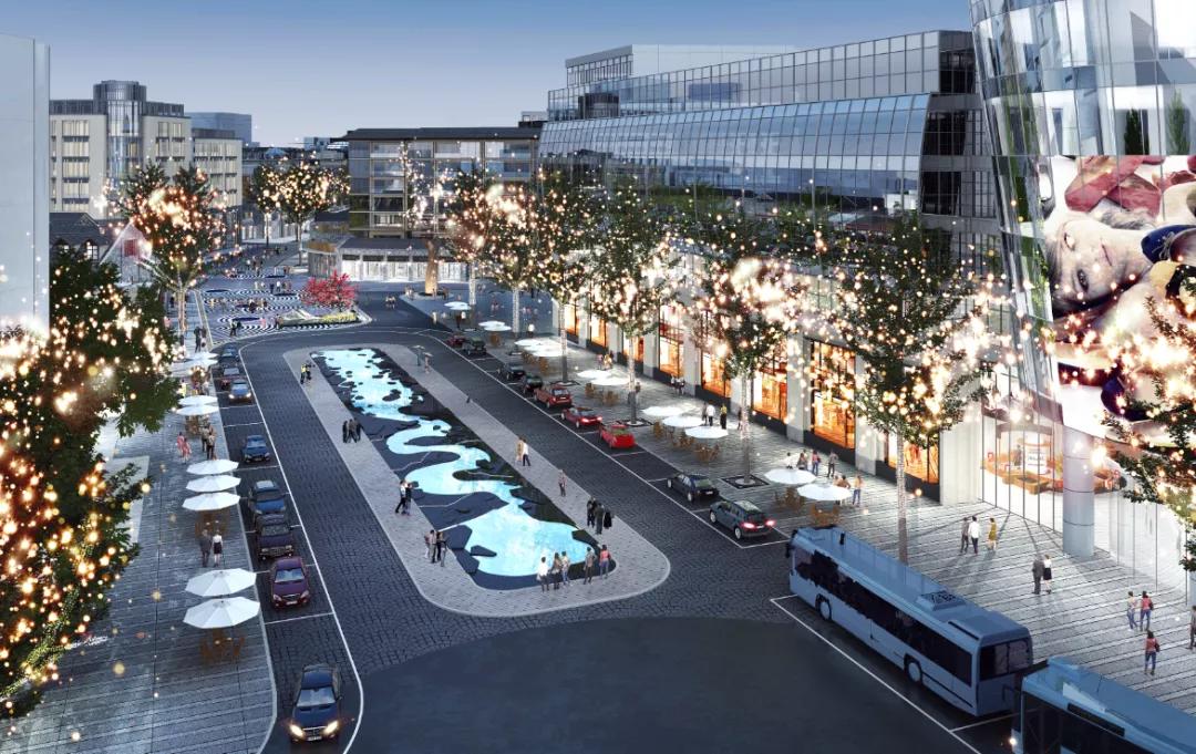 湖滨步行街二期改造提升方案设计/BIDG波士顿国际设计