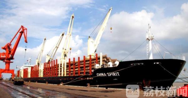 靖江取得的巨大成就,港口货物吞吐量取得开门红