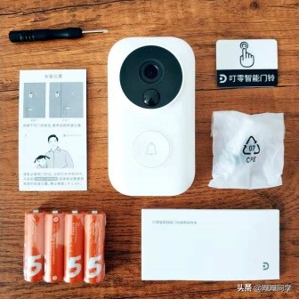 小米叮零门铃配对,独居女孩可视门铃