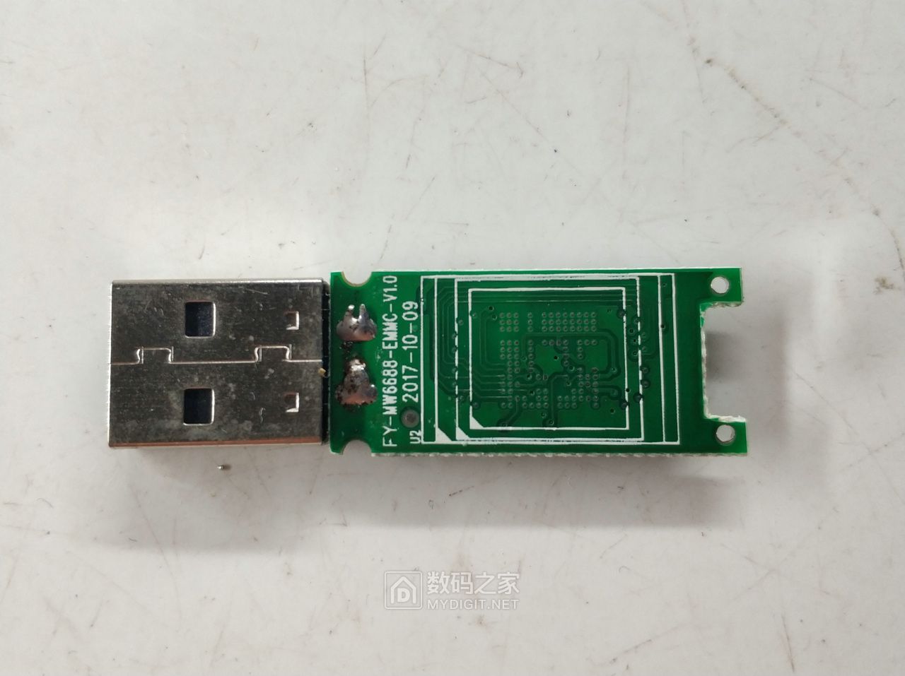 新手挑战BGA焊接，利用报废的手机EMMC字库改成U盘