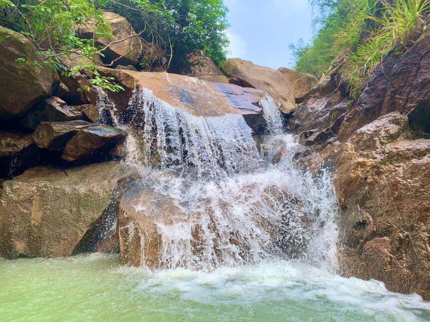 珠海红花山小九寨沟,珠海南坑小九寨沟