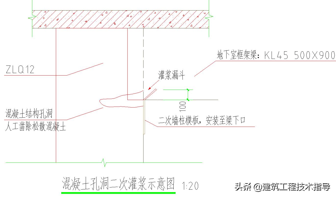 墙柱混凝土孔洞如何处理,混凝土大孔洞缺陷怎么修补