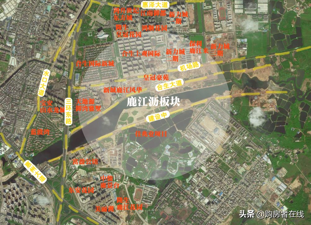 实探山景好的楼盘,实探新区核心地块