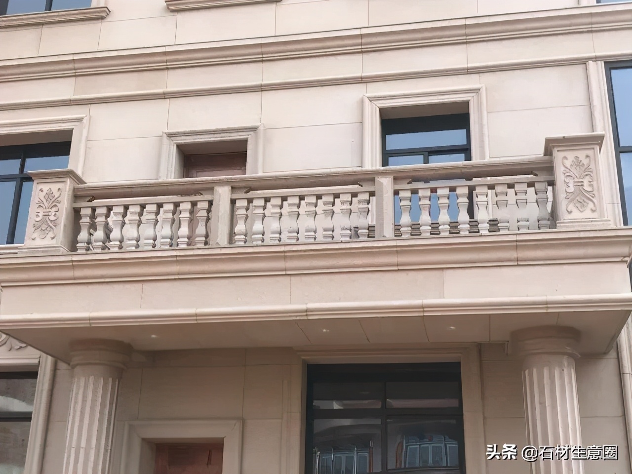 石材栏杆高档,天然石材栏杆样式