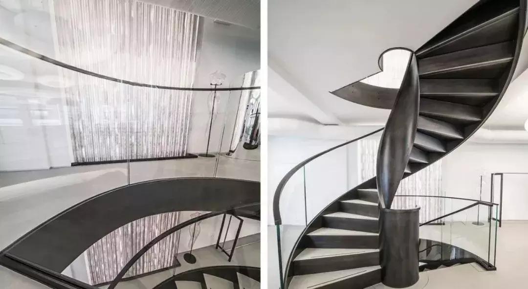 世界最奢华金色楼梯扶手,最奢侈旋转楼梯