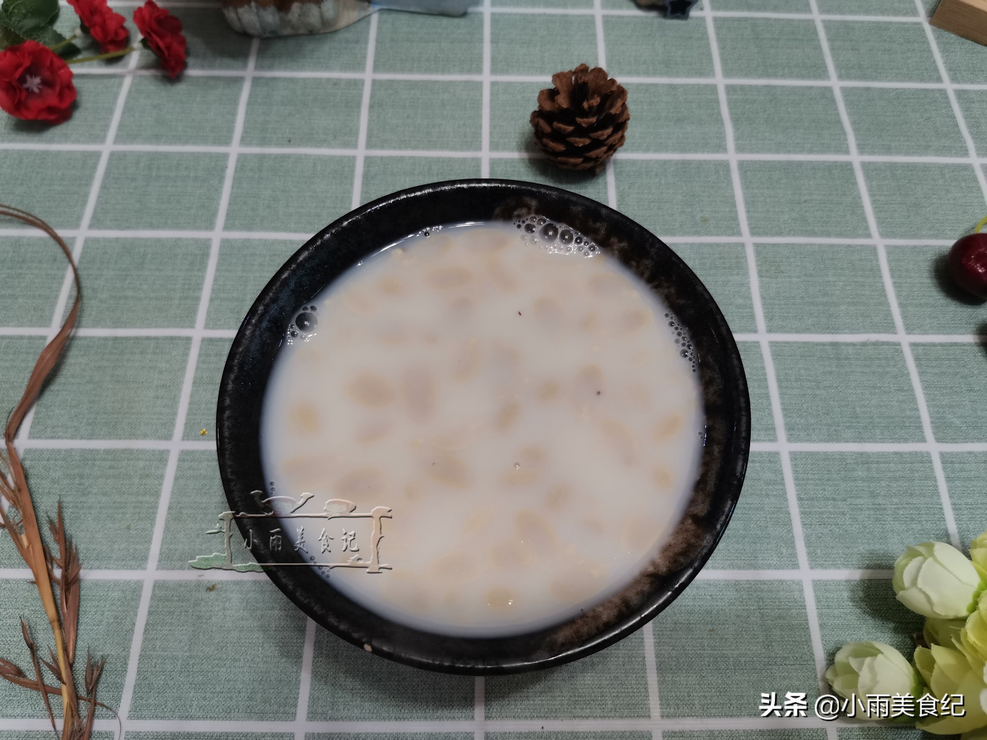 寒露到了不妨喝一碗养生粥,花生牛奶怎样煮好喝