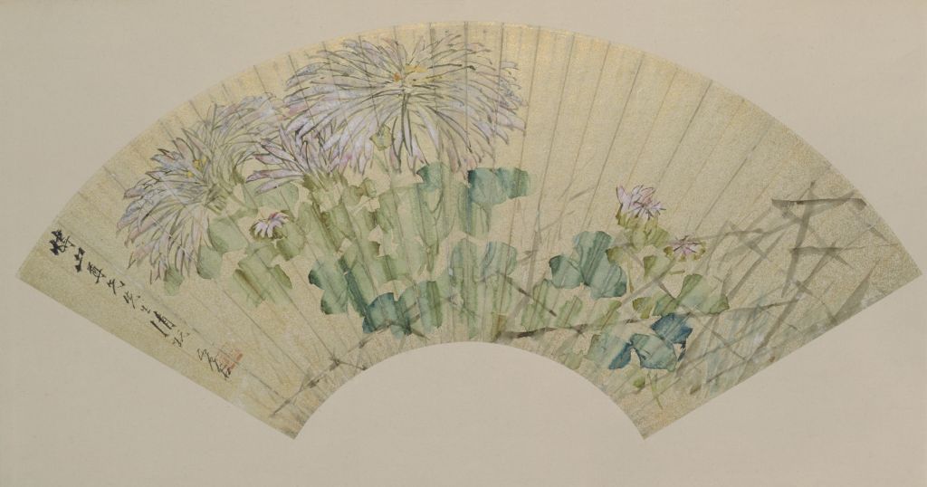 画家卢光的菊花,画菊花最有名的画家