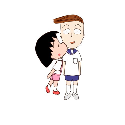 小丸子和花轮一起了吗,花轮对小丸子有多好