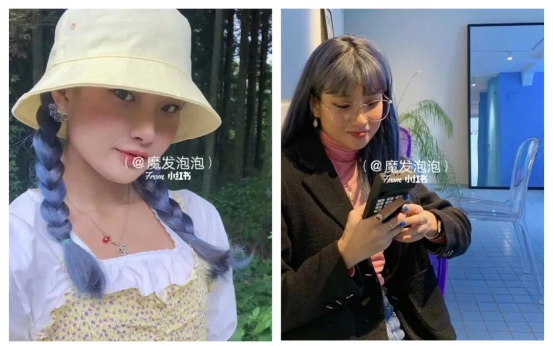 2022年流行发色显白黑茶冷棕,流行发色2021显白减龄短发颜色