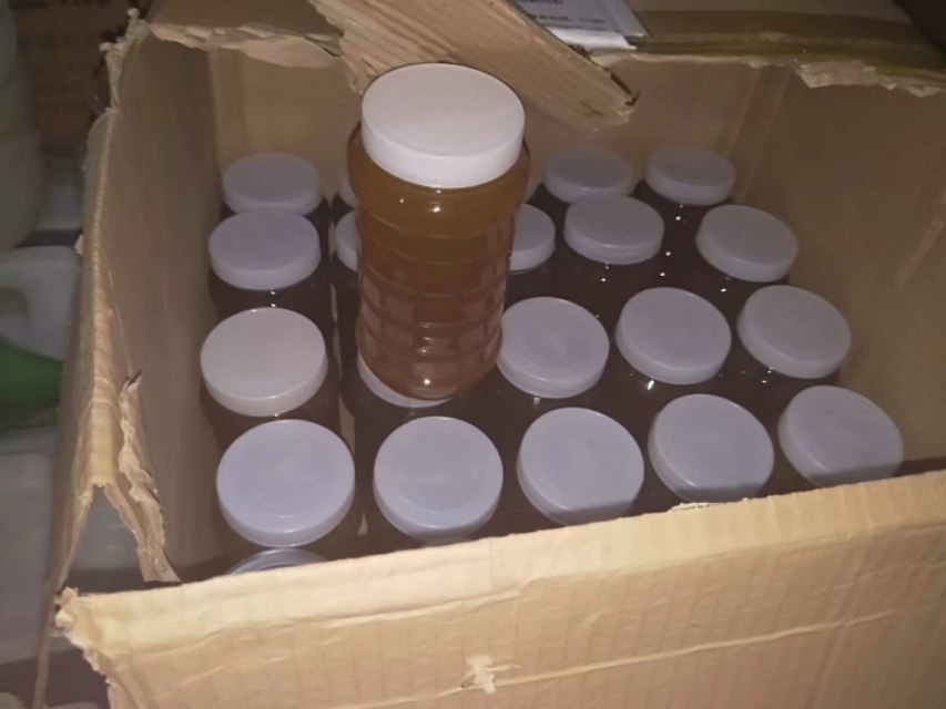 纯天然百花蜂蜜土特产,百花牌蜂蜜测评