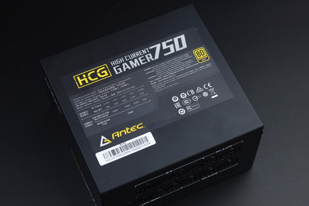安钛克hcg750电源拆解,安钛克750w半模组电源测评