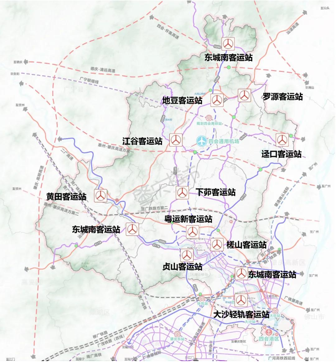 广东四会城市未来规划图,四会大湾区规划图
