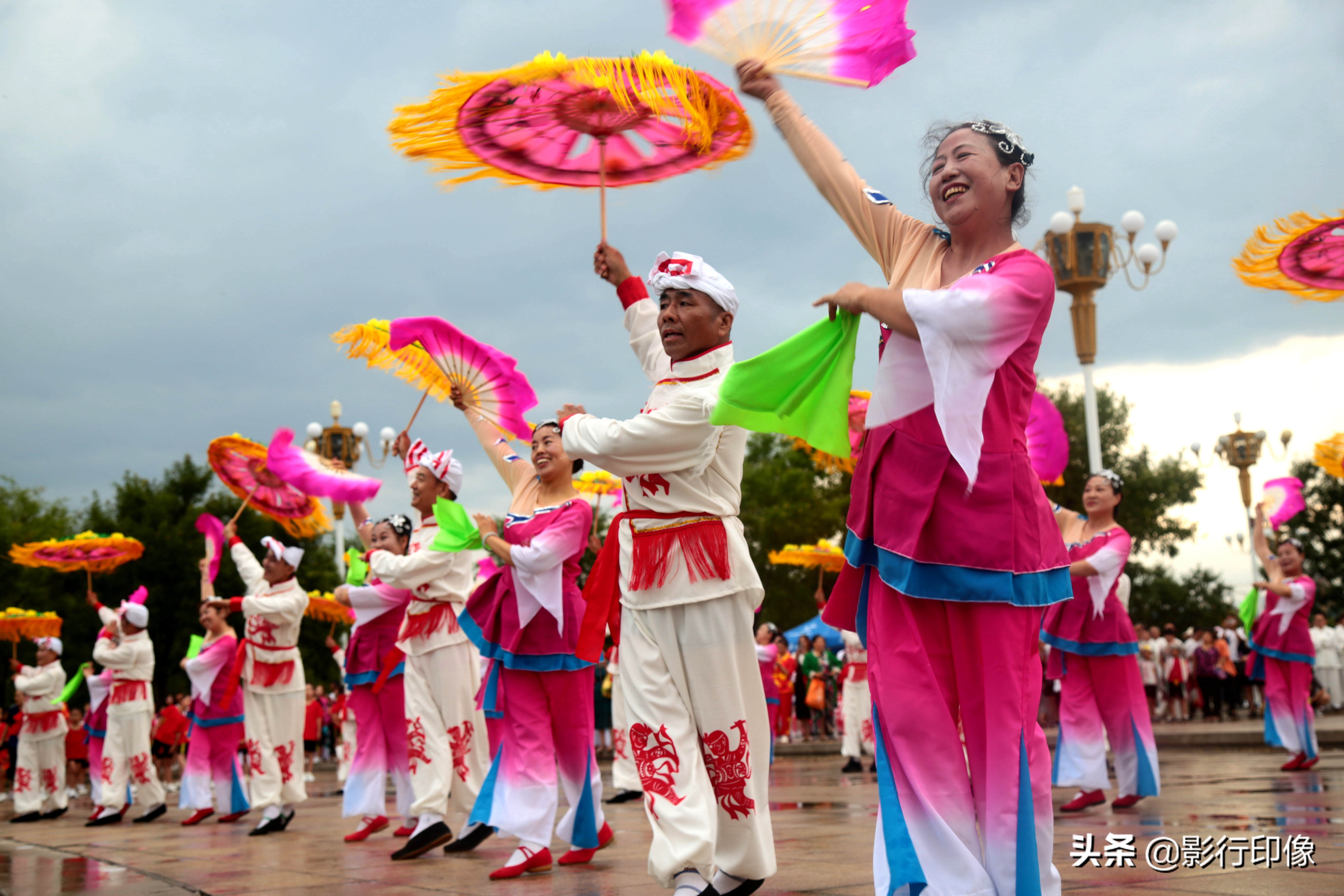 临汾市2020年全民健身启动仪式在在九州广场举行