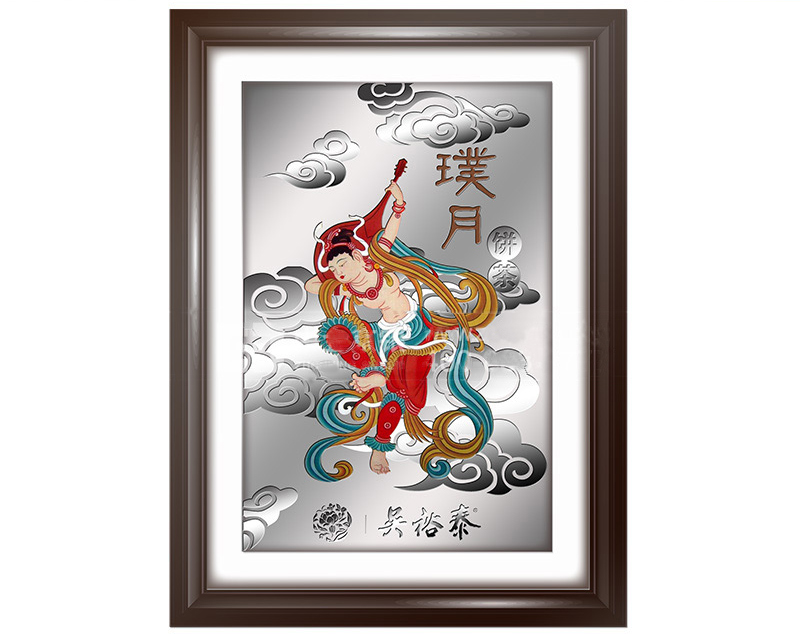 画金箔画,给画加画框多少钱