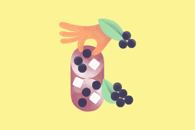 夸张诡异风插画人物,插画古朴小人