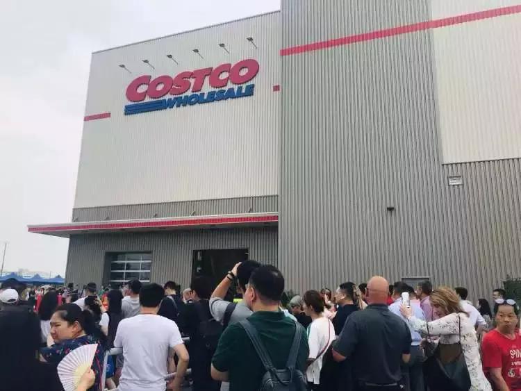 costco早上几点开门,costco开业首日被挤爆