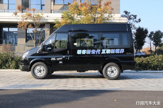 新世代全顺2021款pro自动挡试驾,福特新世代全顺pro长轴中顶自驾游