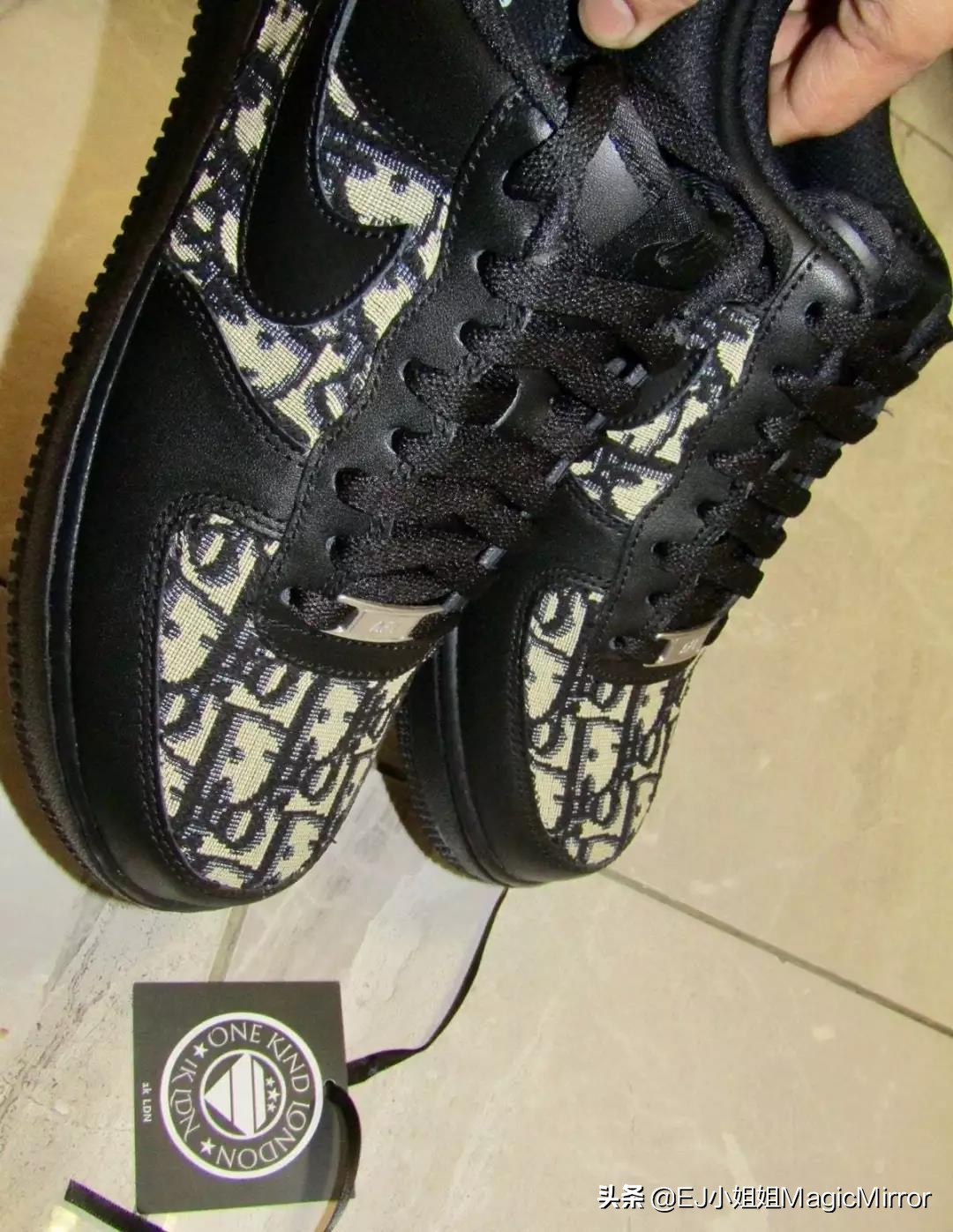 nike纯白联名aj1 (nikeaj1sb联名绿白配色)