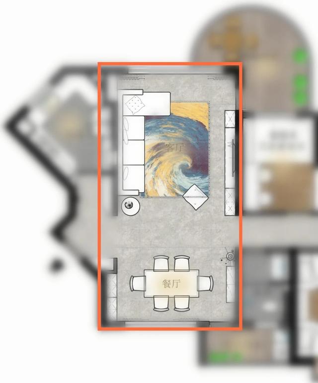 大横厅怎么设计,不大不小的横厅设计