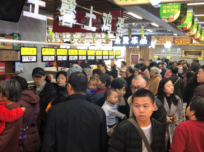 赶集啦！田园集市11月23日盛大开业！首日生意火爆整个经开区