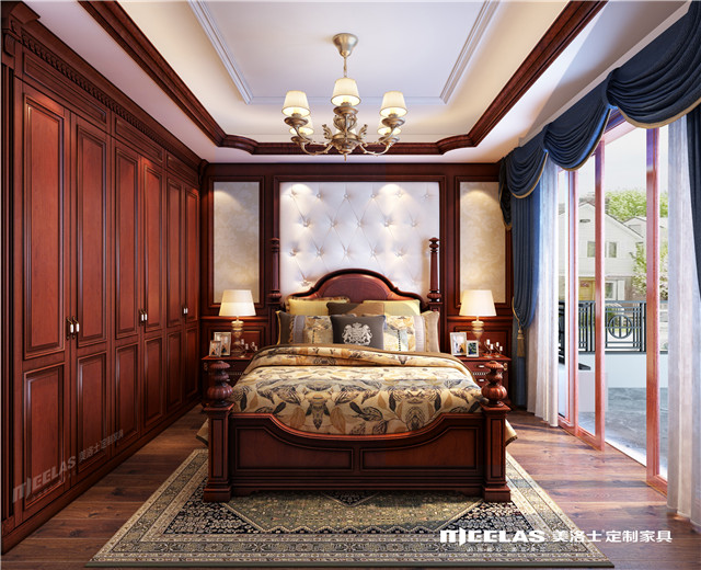 高贵樱桃,现代轻奢红樱桃客厅效果图