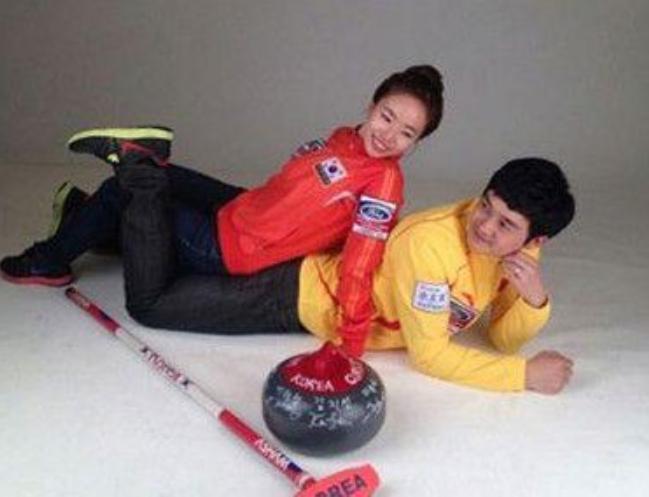 韩国美女冰壶队长倒追中国运动员,韩国冰壶女神倒追中国穷小伙