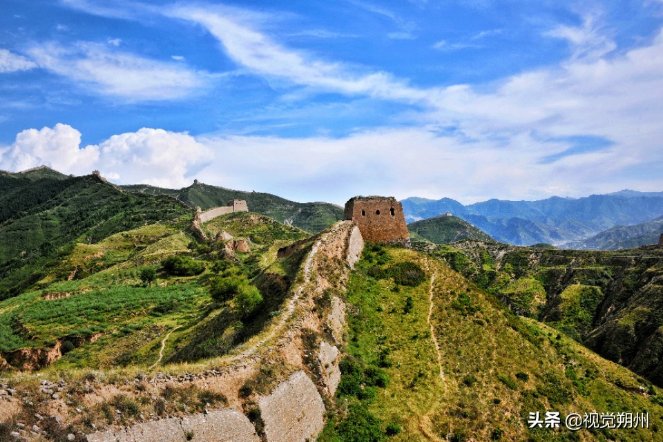 山阴，广武明长城塞外的长城