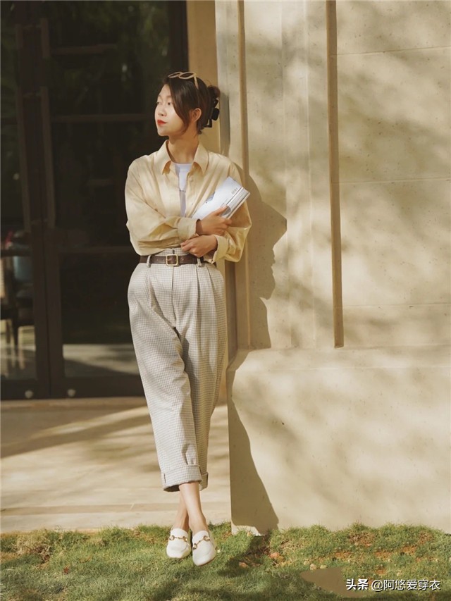 又好看又百搭的不增高平底鞋,小个子显高显瘦平底鞋