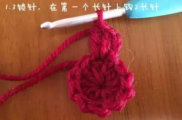 新生儿露头顶半头帽子编织教程,宝宝的薄帽子织法和教程