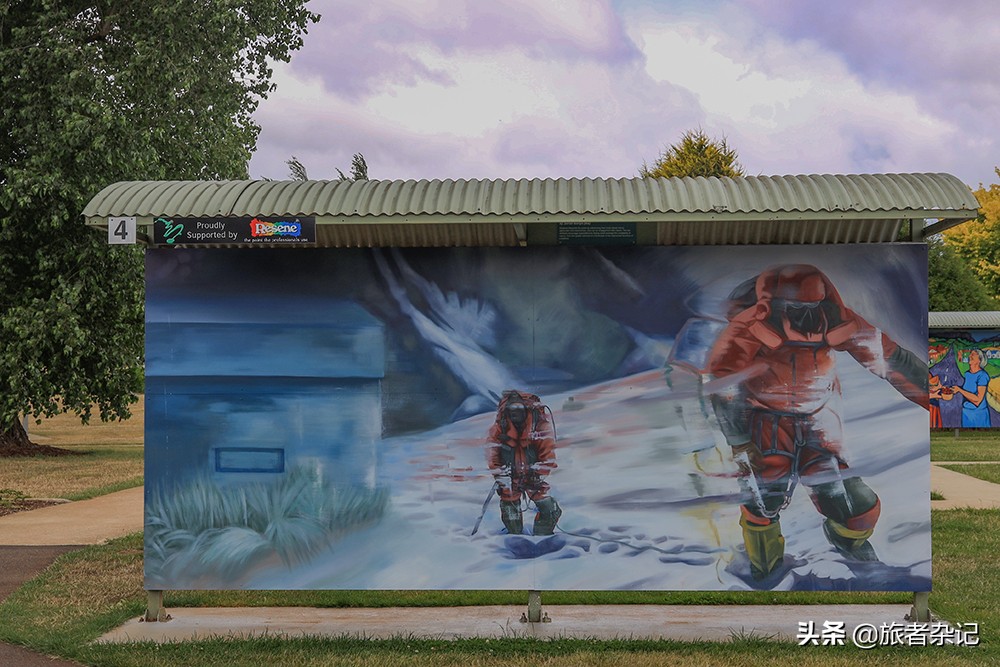谢菲尔德壁画小镇图片,塔斯马尼亚壁画小镇谢菲尔德小镇