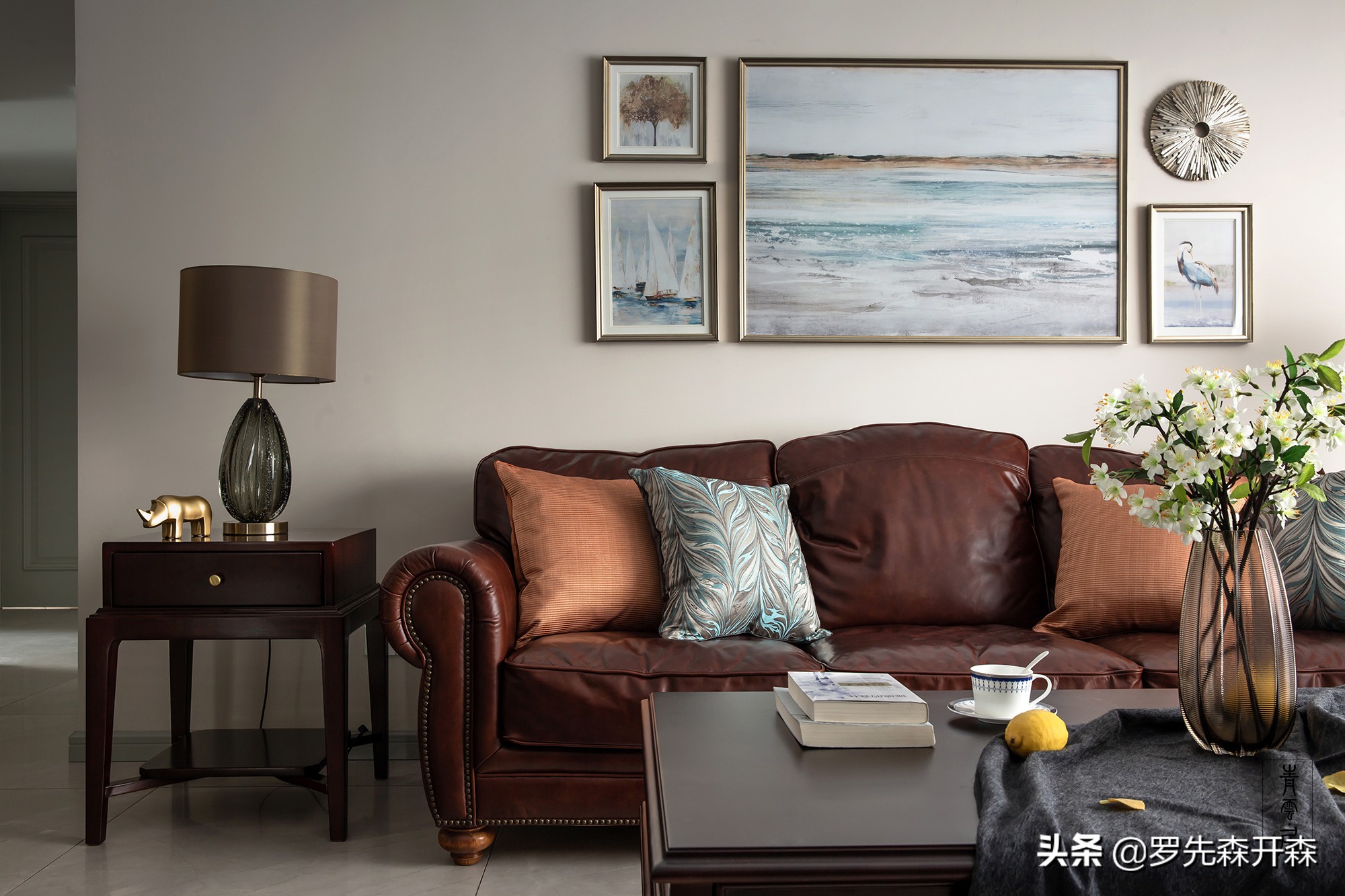 杭州装修风格现代美式卧室,杭州现代轻奢装修风格90平高级感