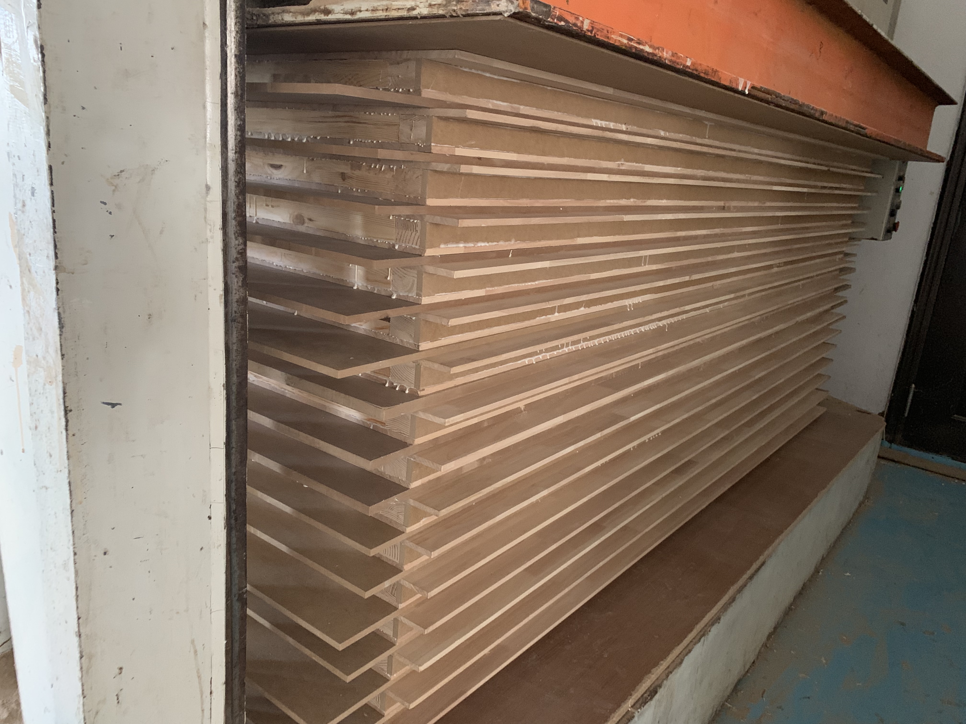 平板木门内部结构,平板门的内部结构