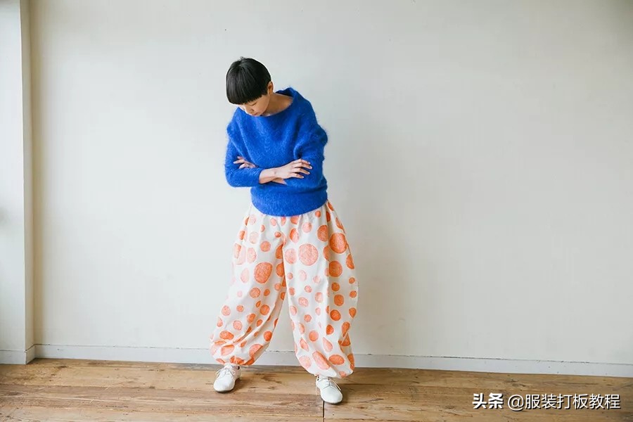 灯笼裤的裁剪与制作,灯笼裤的裁剪教程