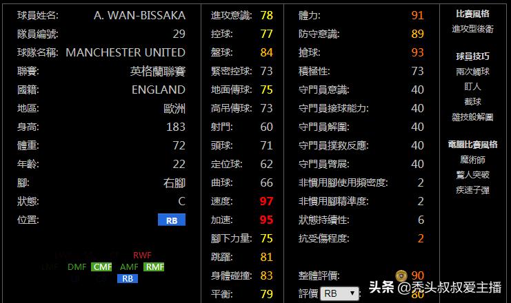 实况足球最强后防线,实况足球顶级后防线