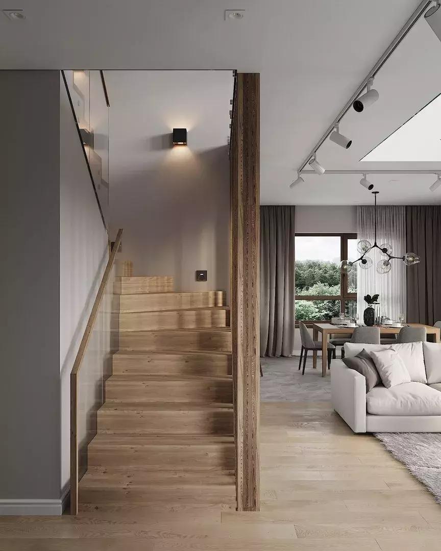 楼梯这样设计才惊艳,楼梯下空间怎么设计高级