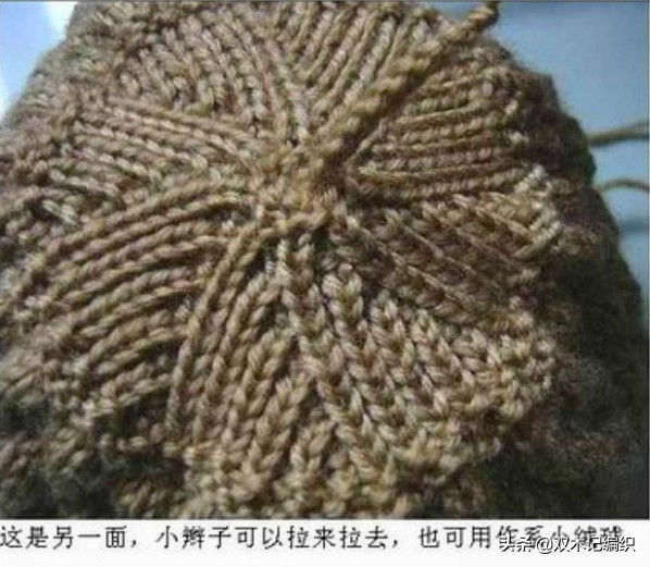 毛线帽子女款老人钩针,中老年女士毛线帽子冬季教程