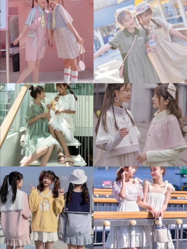 好看又平价的闺蜜装店铺,学生闺蜜装推荐