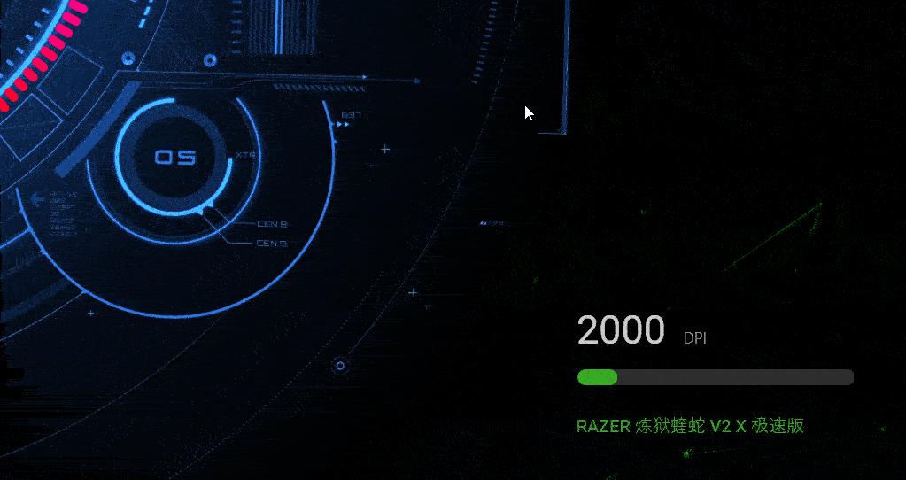 雷蛇lol鼠标dpi500和1000有什么区别,雷蛇deathadder炼狱蝰蛇1800dpi咋调