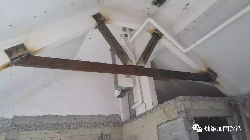 承重柱拆除以后怎么加固,拆除承重墙后怎么加固梁