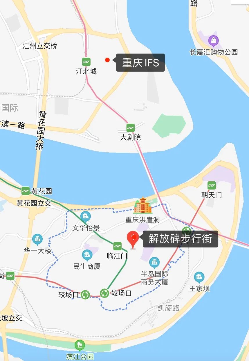 重庆5大核心商圈,暴走山城重庆