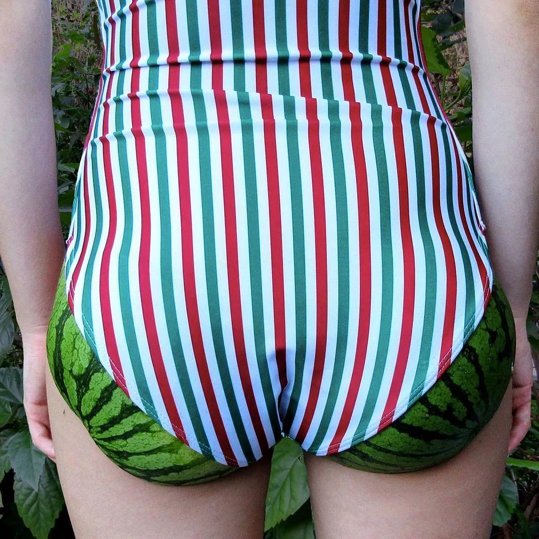 她用菜叶、香蕉做成艺术品,把“人体”艺术玩到极致,圈粉57万