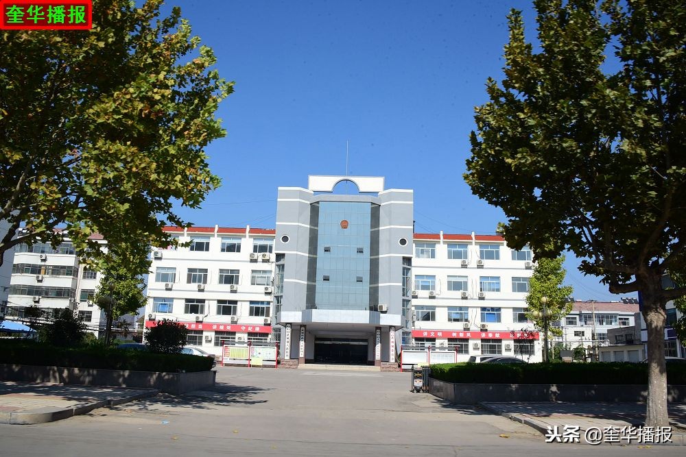 航拍武城职专,山东德州武城县城