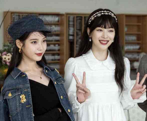 iu悼念雪莉的图片,iu得知雪莉去世崩溃大哭