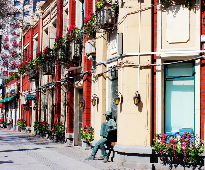 沈阳中山路风情欧洲街,沈阳有一条复古街