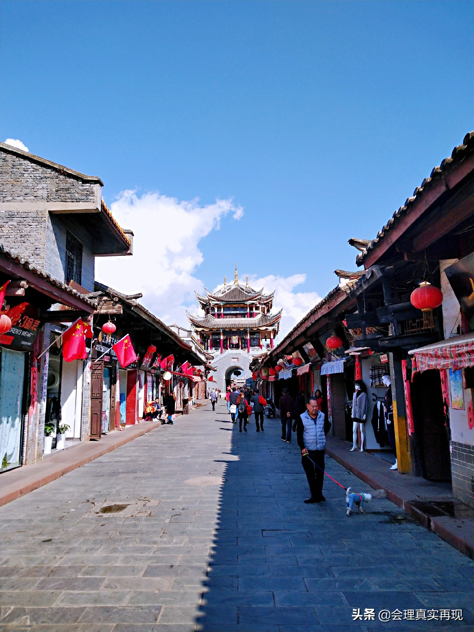 四川会理千年古城,会理千年古城全景视频